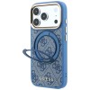 Guess Ring Stand 360 4G Classic Logo MagSafe Case for iPhone 18 Pro / 17 Pro - Blue Guess Ring Stand 360 4G Classic Logo MagSafe Case for iPhone 18 Pro / 17 Pro - Blue