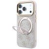 Guess Ring Stand 360 4G Classic Logo MagSafe Case for iPhone 18 Pro / 17 Pro - Pink Guess Ring Stand 360 4G Classic Logo MagSafe Case for iPhone 18 Pro / 17 Pro - Pink