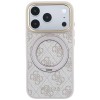 Guess Ring Stand 360 4G Classic Logo MagSafe Case for iPhone 18 Pro / 17 Pro - Pink Guess Ring Stand 360 4G Classic Logo MagSafe Case for iPhone 18 Pro / 17 Pro - Pink