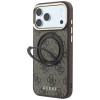 Guess Ring Stand 360 4G Classic Logo MagSafe Case for iPhone 18 Pro Max / 17 Pro Max - Brown Guess Ring Stand 360 4G Classic Logo MagSafe Case for iPhone 18 Pro Max / 17 Pro Max - Brown