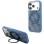 Guess Ring Stand 360 4G Classic Logo MagSafe Case for iPhone 18 Pro Max / 17 Pro Max - Blue