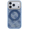 Guess Ring Stand 360 4G Classic Logo MagSafe Case for iPhone 18 Pro Max / 17 Pro Max - Blue Guess Ring Stand 360 4G Classic Logo MagSafe Case for iPhone 18 Pro Max / 17 Pro Max - Blue