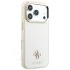 Guess Saffiano Small 4G &amp;amp; Classic Logo MagSafe Case for iPhone 18 Pro / 17 Pro - Beige