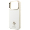 Guess Saffiano Small 4G &amp;amp; Classic Logo MagSafe Case for iPhone 18 Pro / 17 Pro - Beige