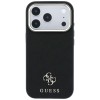 Guess Saffiano Small 4G & Classic Logo MagSafe Case for iPhone 18 Pro / 17 Pro - Black Guess Saffiano Small 4G & Classic Logo MagSafe Case for iPhone 18 Pro / 17 Pro - Black