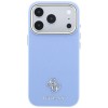 Guess Saffiano Small 4G & Classic Logo MagSafe Case for iPhone 18 Pro / 17 Pro - Light Blue Guess Saffiano Small 4G & Classic Logo MagSafe Case for iPhone 18 Pro / 17 Pro - Light Blue