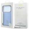 Guess Saffiano Small 4G & Classic Logo MagSafe Case for iPhone 18 Pro / 17 Pro - Light Blue Guess Saffiano Small 4G & Classic Logo MagSafe Case for iPhone 18 Pro / 17 Pro - Light Blue