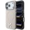 Karl Lagerfeld Grained Embossed Ring &amp;amp; Kameo Logo MagSafe Case for iPhone 18 Pro / 17 Pro - Beige