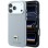 Karl Lagerfeld Grained Karl Head Metal MagSafe Case for iPhone 18 Pro / 17 Pro - Gray