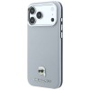 Karl Lagerfeld Grained Karl Head Metal MagSafe Case for iPhone 18 Pro Max / 17 Pro Max - Gray Karl Lagerfeld Grained Karl Head Metal MagSafe Case for iPhone 18 Pro Max / 17 Pro Max - Gray