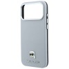 Karl Lagerfeld Grained Karl Head Metal MagSafe Case for iPhone 18 Pro Max / 17 Pro Max - Gray Karl Lagerfeld Grained Karl Head Metal MagSafe Case for iPhone 18 Pro Max / 17 Pro Max - Gray