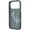 Karl Lagerfeld IML Big Signature Resin Metal Frame Case for iPhone 18 Pro / 17 Pro - Black Karl Lagerfeld IML Big Signature Resin Metal Frame Case for iPhone 18 Pro / 17 Pro - Black