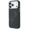 Karl Lagerfeld IML Big Signature Resin Metal Frame Case for iPhone 18 Pro Max / 17 Pro Max - Black Karl Lagerfeld IML Big Signature Resin Metal Frame Case for iPhone 18 Pro Max / 17 Pro Max - Black