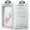 Karl Lagerfeld IML Big Signature Resin Metal Frame Case for iPhone 18 Pro Max / 17 Pro Max - Pink Karl Lagerfeld IML Big Signature Resin Metal Frame Case for iPhone 18 Pro Max / 17 Pro Max - Pink