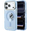 Karl Lagerfeld Peekaboo Logo MagSafe case for iPhone 18 Pro / 17 Pro - light blue Karl Lagerfeld Peekaboo Logo MagSafe case for iPhone 18 Pro / 17 Pro - light blue