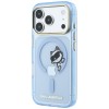 Karl Lagerfeld Peekaboo Logo MagSafe case for iPhone 18 Pro / 17 Pro - light blue Karl Lagerfeld Peekaboo Logo MagSafe case for iPhone 18 Pro / 17 Pro - light blue