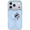 Karl Lagerfeld Peekaboo Logo MagSafe case for iPhone 18 Pro / 17 Pro - light blue Karl Lagerfeld Peekaboo Logo MagSafe case for iPhone 18 Pro / 17 Pro - light blue