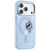 Karl Lagerfeld Peekaboo Logo MagSafe case for iPhone 18 Pro / 17 Pro - light blue Karl Lagerfeld Peekaboo Logo MagSafe case for iPhone 18 Pro / 17 Pro - light blue
