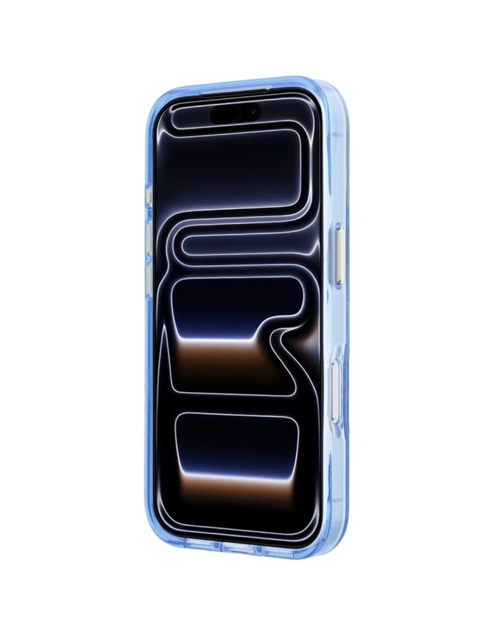 Karl Lagerfeld Peekaboo Logo MagSafe case for iPhone 18 Pro / 17 Pro - light blue Karl Lagerfeld Peekaboo Logo MagSafe case for iPhone 18 Pro / 17 Pro - light blue
