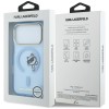 Karl Lagerfeld Peekaboo Logo MagSafe case for iPhone 18 Pro / 17 Pro - light blue Karl Lagerfeld Peekaboo Logo MagSafe case for iPhone 18 Pro / 17 Pro - light blue