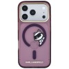Karl Lagerfeld Peekaboo Logo MagSafe case for iPhone 18 Pro Max / 17 Pro Max - burgundy Karl Lagerfeld Peekaboo Logo MagSafe case for iPhone 18 Pro Max / 17 Pro Max - burgundy