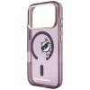 Karl Lagerfeld Peekaboo Logo MagSafe case for iPhone 18 Pro Max / 17 Pro Max - burgundy Karl Lagerfeld Peekaboo Logo MagSafe case for iPhone 18 Pro Max / 17 Pro Max - burgundy