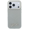 Karl Lagerfeld Saffiano Small Script Metal Logo MagSafe Case for iPhone 18 Pro / 17 Pro - Beige Karl Lagerfeld Saffiano Small Script Metal Logo MagSafe Case for iPhone 18 Pro / 17 Pro - Beige
