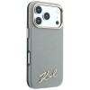 Karl Lagerfeld Saffiano Small Script Metal Logo MagSafe Case for iPhone 18 Pro / 17 Pro - Beige Karl Lagerfeld Saffiano Small Script Metal Logo MagSafe Case for iPhone 18 Pro / 17 Pro - Beige