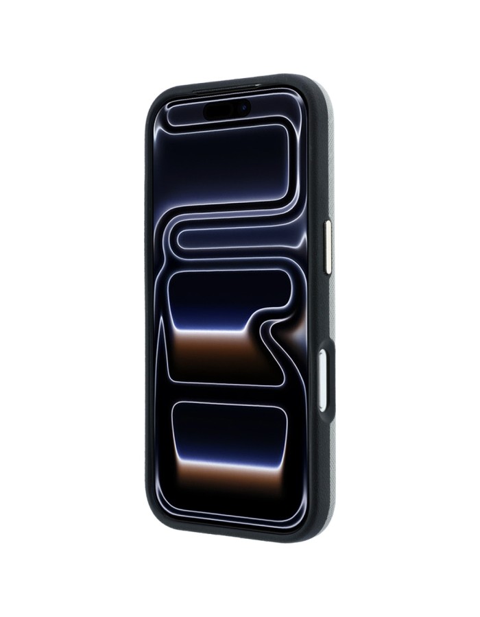 Karl Lagerfeld Saffiano Small Script Metal Logo MagSafe Case for iPhone 18 Pro / 17 Pro - Beige Karl Lagerfeld Saffiano Small Script Metal Logo MagSafe Case for iPhone 18 Pro / 17 Pro - Beige