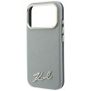 Karl Lagerfeld Saffiano Small Script Metal Logo MagSafe Case for iPhone 18 Pro / 17 Pro - Beige Karl Lagerfeld Saffiano Small Script Metal Logo MagSafe Case for iPhone 18 Pro / 17 Pro - Beige