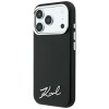 Karl Lagerfeld Saffiano Small Script Metal Logo MagSafe Case for iPhone 18 Pro / 17 Pro - Black Karl Lagerfeld Saffiano Small Script Metal Logo MagSafe Case for iPhone 18 Pro / 17 Pro - Black