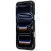 Karl Lagerfeld Saffiano Case with Karl &amp;amp; Choupette Heads Pins &amp;amp; Logo for iPhone 18 Pro Max / 17 Pro Max - Black