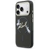 Karl Lagerfeld Script Logo MagSafe Case for iPhone 18 Pro Max / 17 Pro Max - Black