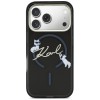 Karl Lagerfeld Script Logo MagSafe Case for iPhone 18 Pro Max / 17 Pro Max - Black