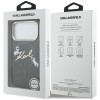 Karl Lagerfeld Script Logo MagSafe Case for iPhone 18 Pro Max / 17 Pro Max - Black