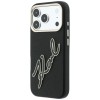 Karl Lagerfeld Smooth Big Resin Signature Logo Case for iPhone 18 Pro / 17 Pro - Black Karl Lagerfeld Smooth Big Resin Signature Logo Case for iPhone 18 Pro / 17 Pro - Black