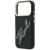 Karl Lagerfeld Smooth Big Resin Signature Logo Case for iPhone 18 Pro / 17 Pro - Black Karl Lagerfeld Smooth Big Resin Signature Logo Case for iPhone 18 Pro / 17 Pro - Black