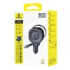 Baseus Car Charger 45W VR2 with Retractable Cable Black Baseus Car Charger 45W VR2 with Retractable Cable Black