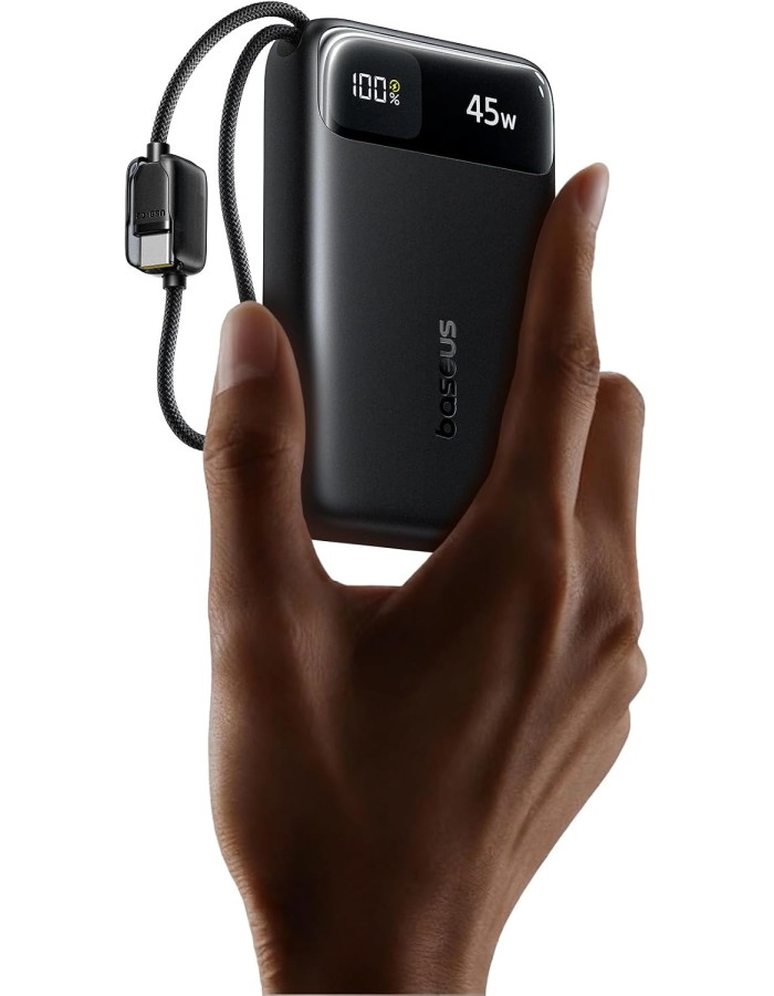 Baseus Powerbank 45W 20000mAh + Display EnerFill FC11 Black Baseus Powerbank 45W 20000mAh + Display EnerFill FC11 Black