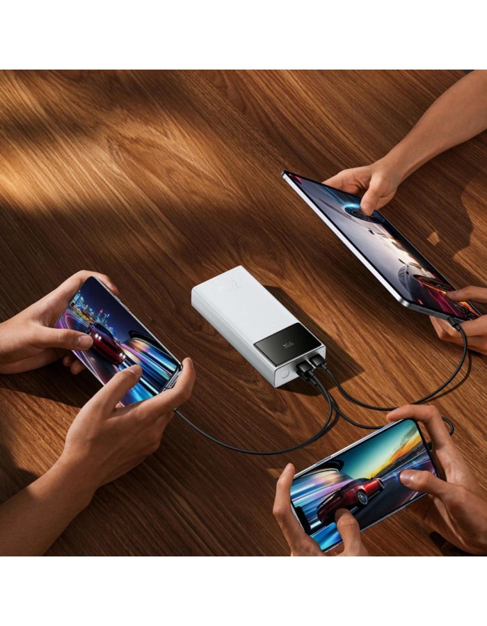 Baseus Powerbank 22.5W 30000mAh EnerFill FP41 White Baseus Powerbank 22.5W 30000mAh EnerFill FP41 White