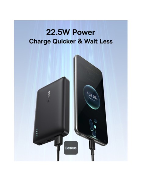Baseus Powerbank 22.5W 10000mAh EnerFill FP21 Black