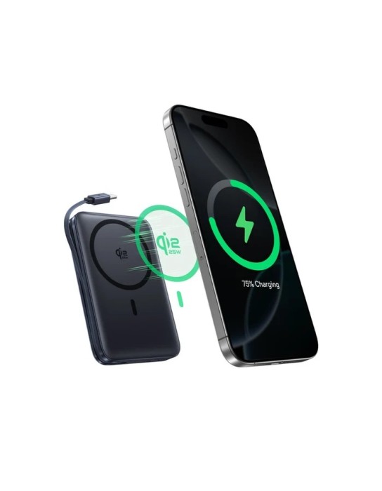 Baseus Powerbank Wireless 45W 10000mAh Qi2.2 PicoGo AM61 Black Baseus Powerbank Wireless 45W 10000mAh Qi2.2 PicoGo AM61 Black
