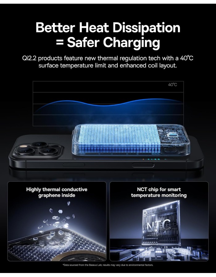 Baseus Powerbank Wireless 45W 10000mAh Qi2.2 PicoGo AM61 Black Baseus Powerbank Wireless 45W 10000mAh Qi2.2 PicoGo AM61 Black