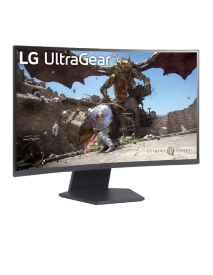 LG UltraGear 27GS60QC-B 27" Curved VA QHD 180Hz AMD FreeSync HDR10