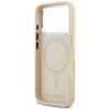 Karl Lagerfeld Karl &amp;amp; Choupette Pins MagSafe Case for iPhone 17 Pro Max - Beige
