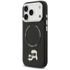 Karl Lagerfeld Karl &amp;amp; Choupette Pins MagSafe Case for iPhone 17 Pro Max - Black