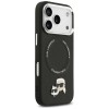 Karl Lagerfeld Karl &amp;amp; Choupette Pins MagSafe Case for iPhone 17 Pro Max - Black