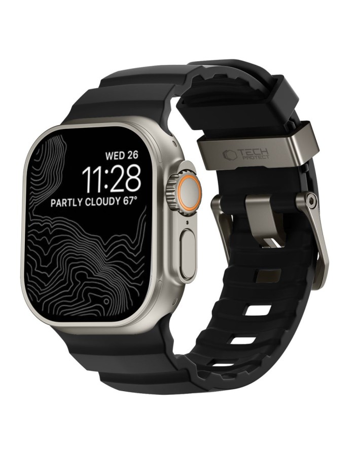 Tech-Protect Motion Strap for Apple Watch 44 / 45 / 46 / 49 mm - Black