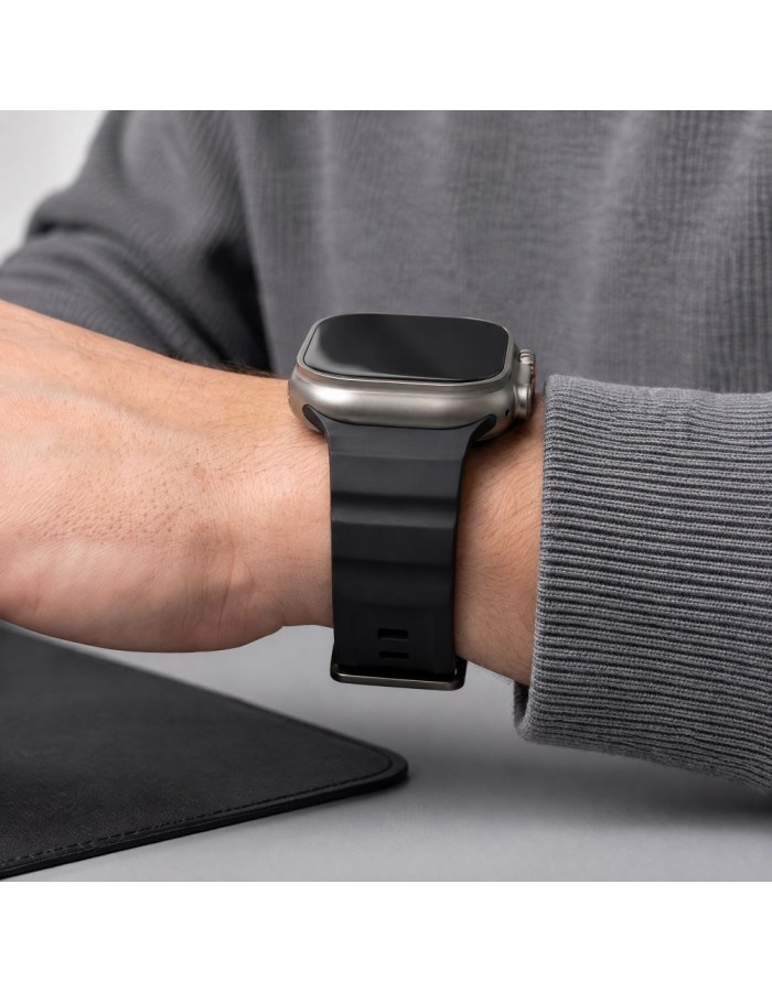 Tech-Protect Motion Strap for Apple Watch 44 / 45 / 46 / 49 mm - Black