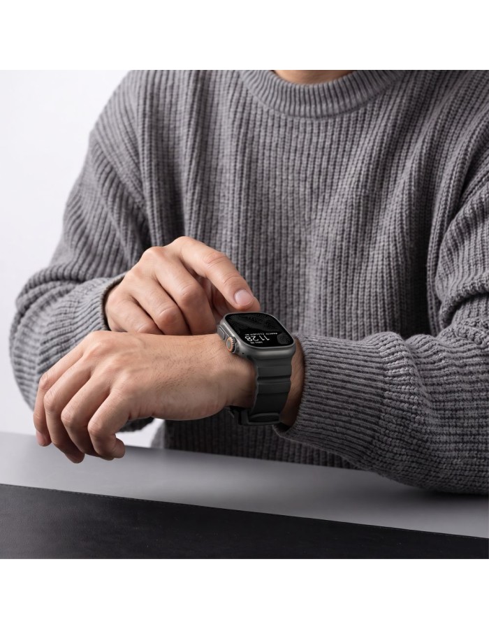 Tech-Protect Motion Strap for Apple Watch 44 / 45 / 46 / 49 mm - Black